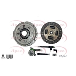 Apec 3 Piece Clutch Kit Including CSC (ACL1128)