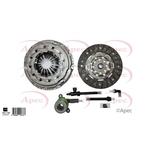 Apec 3 Piece Clutch Kit Including CSC (ACL1129)