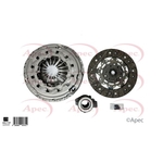 Apec 3 Piece Clutch Kit Including CSC (ACL1137)