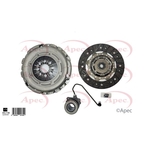 Apec 3 Piece Clutch Kit Including CSC (ACL1138)