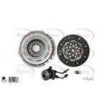 Apec 3 Piece Clutch Kit Including CSC (ACL1142)