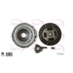 Apec 3 Piece Clutch Kit Including CSC (ACL1145)