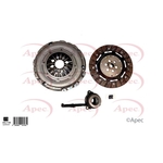 Apec 3 Piece Clutch Kit Including CSC (ACL1149)