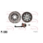 Apec 3 Piece Clutch Kit Including CSC (ACL1162)