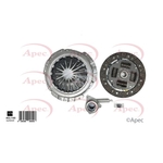 Apec 3 Piece Clutch Kit Including CSC (ACL1165)