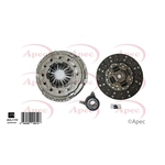 Apec 3 Piece Clutch Kit Including CSC (ACL1172)