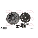 Apec 3 Piece Clutch Kit Including CSC (ACL1173)