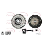 Apec 3 Piece Clutch Kit Including CSC (ACL1177)