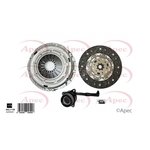 Apec 3 Piece Clutch Kit Including CSC (ACL1178)
