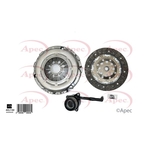 Apec 3 Piece Clutch Kit Including CSC (ACL1182)