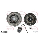Apec 3 Piece Clutch Kit Including CSC (ACL1183)