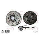 Apec 3 Piece Clutch Kit Including CSC (ACL1207)