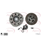 Apec 3 Piece Clutch Kit Including CSC (ACL1224)