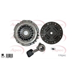 Apec 3 Piece Clutch Kit Including CSC (ACL1228)
