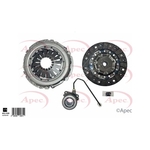 Apec 3 Piece Clutch Kit Including CSC (ACL1229)