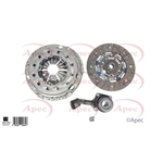 Apec 3 Piece Clutch Kit Including CSC (ACL1231)