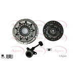 Apec 3 Piece Clutch Kit Including CSC (ACL1235)