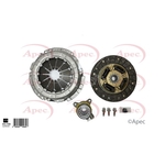 Apec 3 Piece Clutch Kit Including CSC (ACL1238)