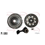 Apec 3 Piece Clutch Kit Including CSC (ACL1242)