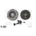 Apec 3 Piece Clutch Kit Including CSC (ACL1253)