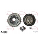 Apec 3 Piece Clutch Kit Including CSC (ACL1266)