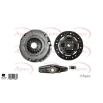 Apec 3 Piece Clutch Kit Including Fork (ACL1018)