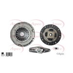 Apec 3 Piece Clutch Kit Including Fork (ACL1126)