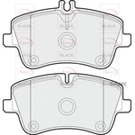 Apec Black Brake Pads (PAD1166B) Fits: Mercedes
