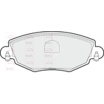 Apec Black Brake Pads (PAD1174B)