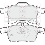 Apec Black Brake Pads (PAD1348B)