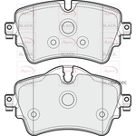 Apec Black Brake Pads (PAD2030B)