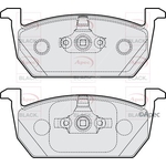 Apec Black Brake Pads (PAD2216B)