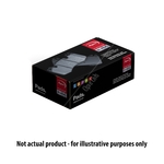 Apec Black Brake Pads Rear With Spring & Bolts (PAD1540B)