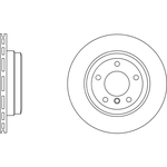 Apec Blue Vented Brake Disc (SDK6611) Fits: BMW Rear Axle