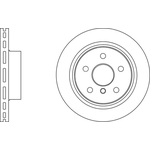 Apec Blue Vented Brake Disc (SDK6795) Fits: BMW Front Axle