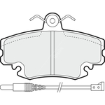Apec Blue Brake Pads - Front (PD3000) Fits Renault