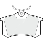 Apec Blue Brake Pads - Rear (PD3005)