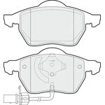 Apec Blue Brake Pads - Front (PD3015) 
