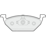 Apec Blue Brake Pads - Front (PD3030) 