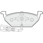 Apec Blue Brake Pads - Front (PD3031) 