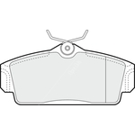 Apec Blue Brake Pads - Front (PD3042) Fits Nissan