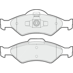 Apec Blue Brake Pads - Front (PD3047) Fits Ford