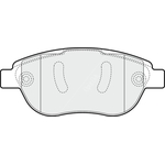 Apec Blue Brake Pads - Front (PD3060) 