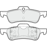 Apec Blue Brake Pads - Rear (PD3065) Fits Mini