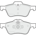Apec Blue Brake Pads - Front (PD3066) 