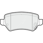 Apec Blue Brake Pads - Rear (PD3070) 