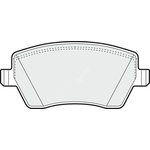 Apec Blue Brake Pads - Front (PD3075) 