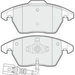Apec Blue Brake Pads - Front (PD3076) 