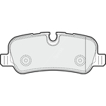 Apec Blue Brake Pads - Rear (PD3086) 