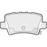 Apec Blue Brake Pads - Rear (PD3088) Fits Honda Civic